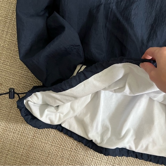 Champion Navy Blue Varsity Windbreaker Sweatshirt - Picture 8 of 8